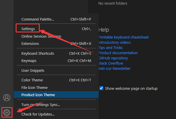 Vscode怎么关闭it环境