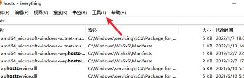 Everything怎么设置显示窗口快捷键