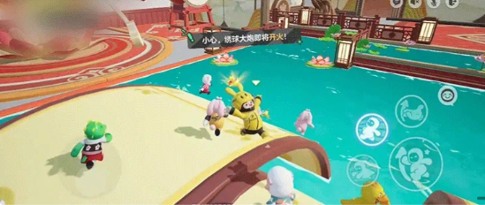 元梦之星绣球滚滚地图怎么玩